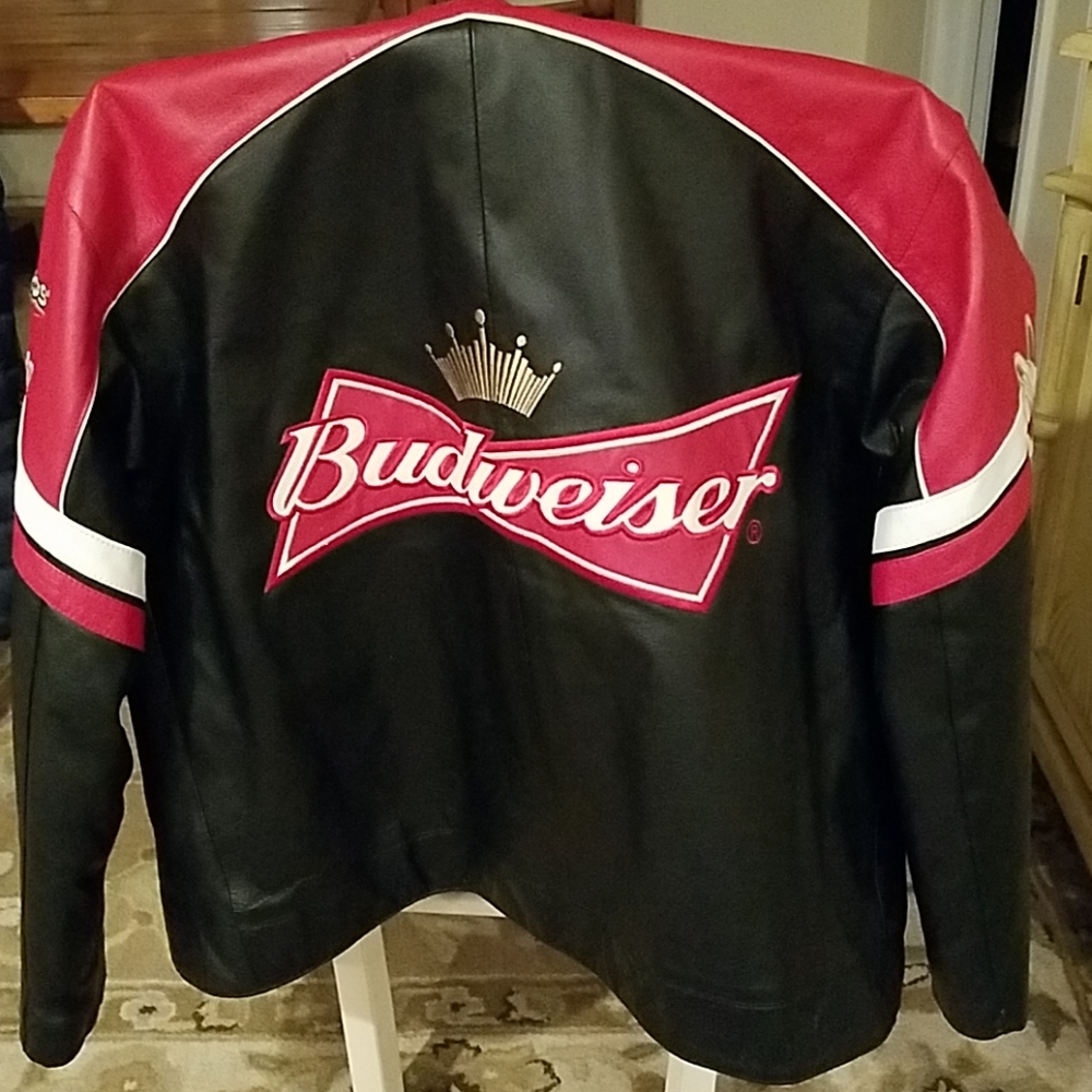 Wilson leather NASCAR Jacket
